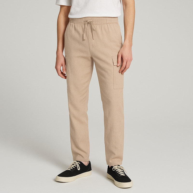 شلوار مردانه مدل لینن کد 17184505