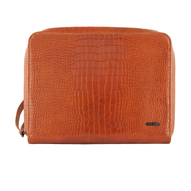 کیف اداری مردانه چرم یلسان مدل کلاور کد 113-PRM-02 دارای یک محفظه