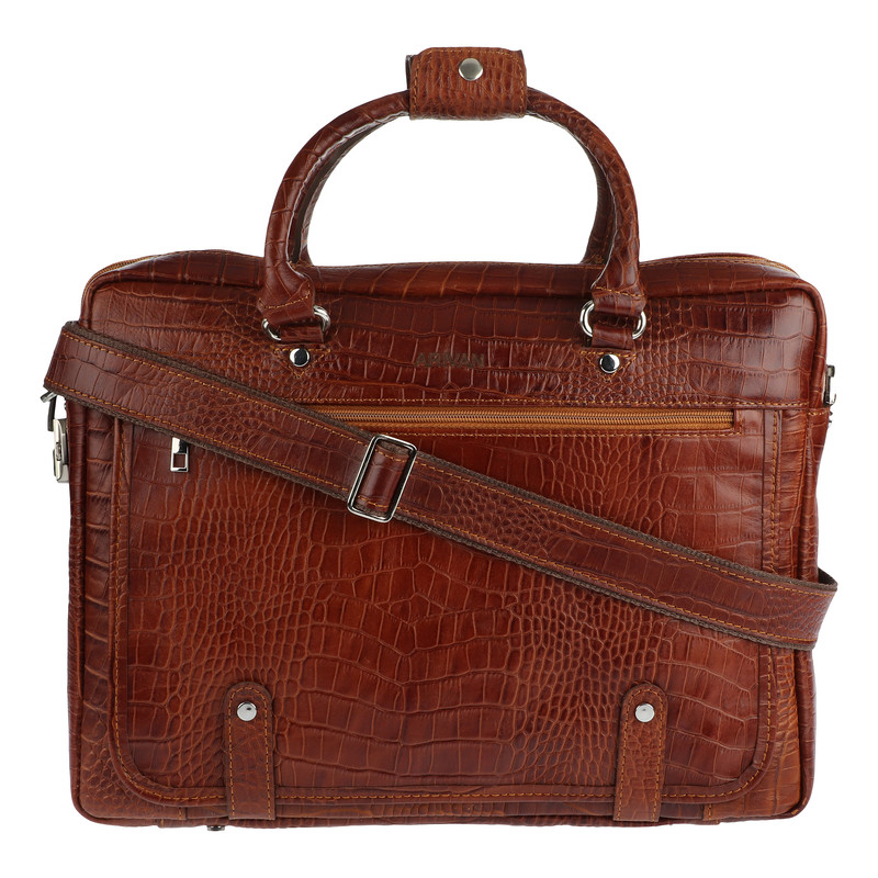 کیف اداری مردانه آریوان کد 055 دارای دو محفظه