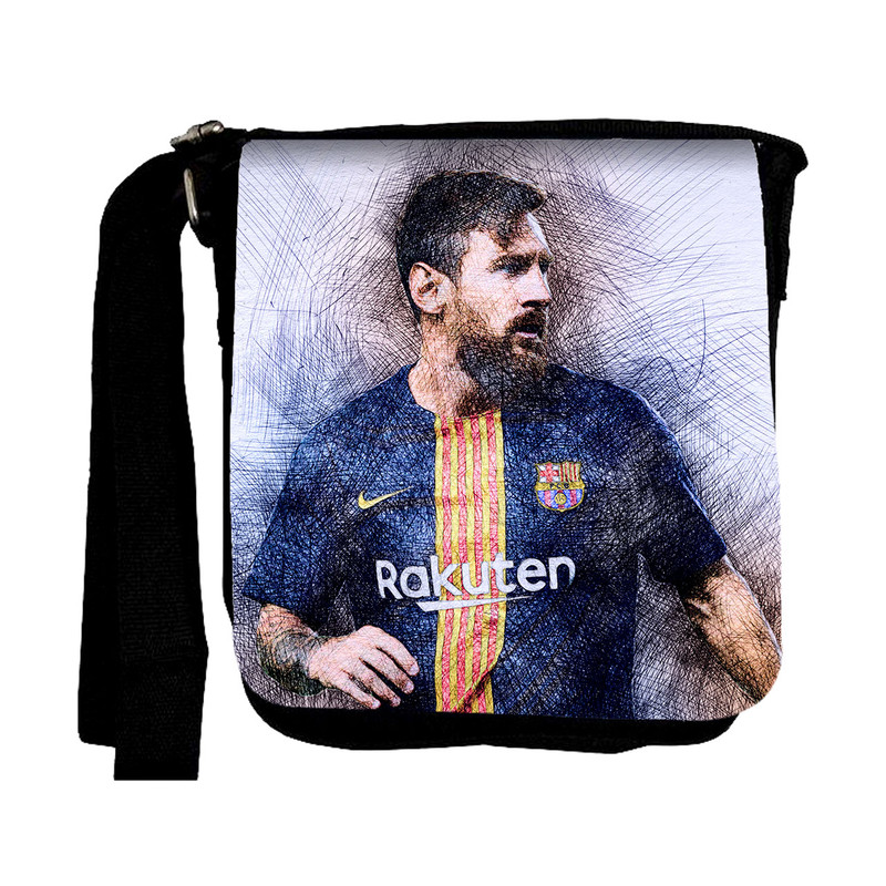 کیف رودوشی طرح لیونل مسی مدل SB034