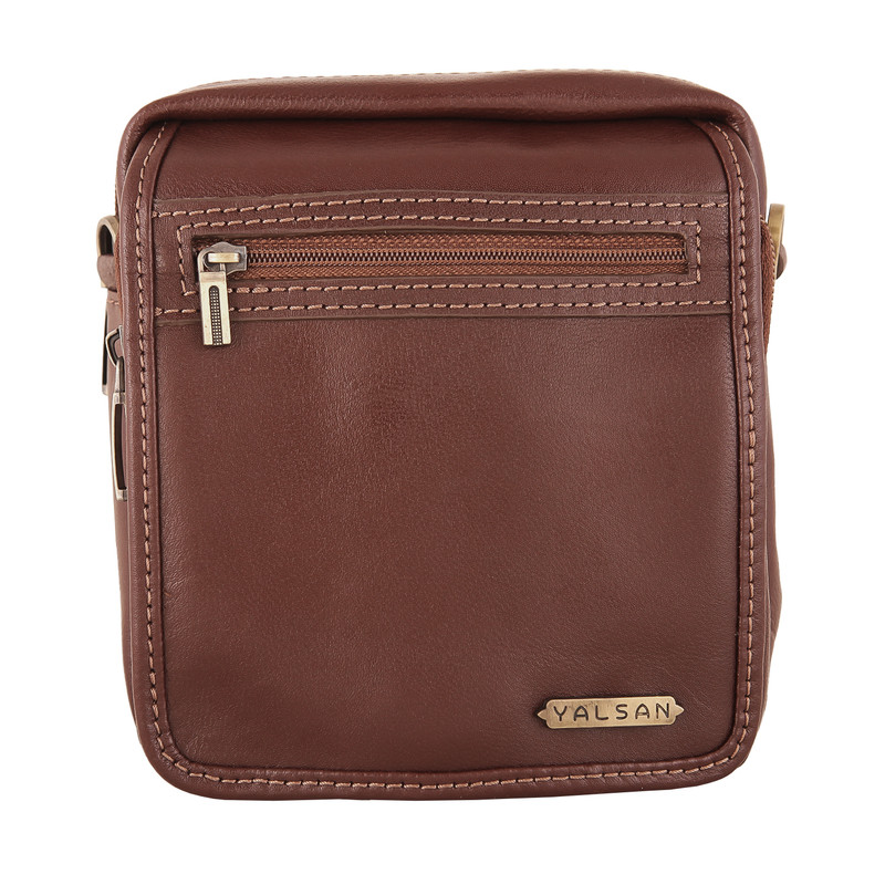 کیف رودوشی مردانه چرم یلسان مدل رهی کد 009-kchk-BS-03