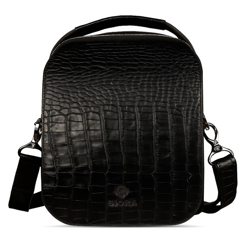 کیف دوشی مردانه بیورا مدل چرم طبیعی کد dbb80