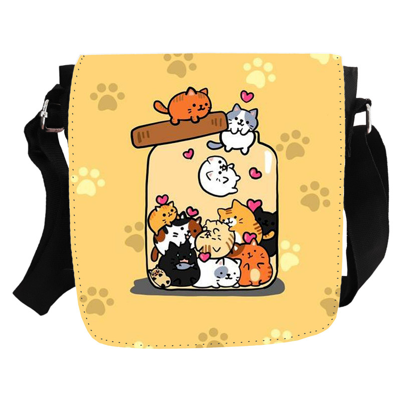 کیف رودوشی مدل گربه کد KD-00505