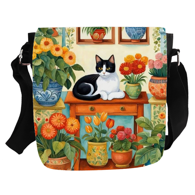 کیف رودوشی مدل گربه کد kd0077