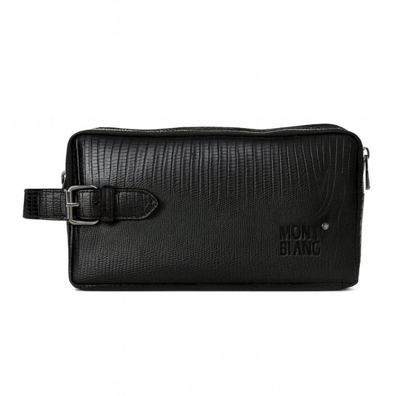 کیف دستی مردانه مون بلانک مدل پوست ماری