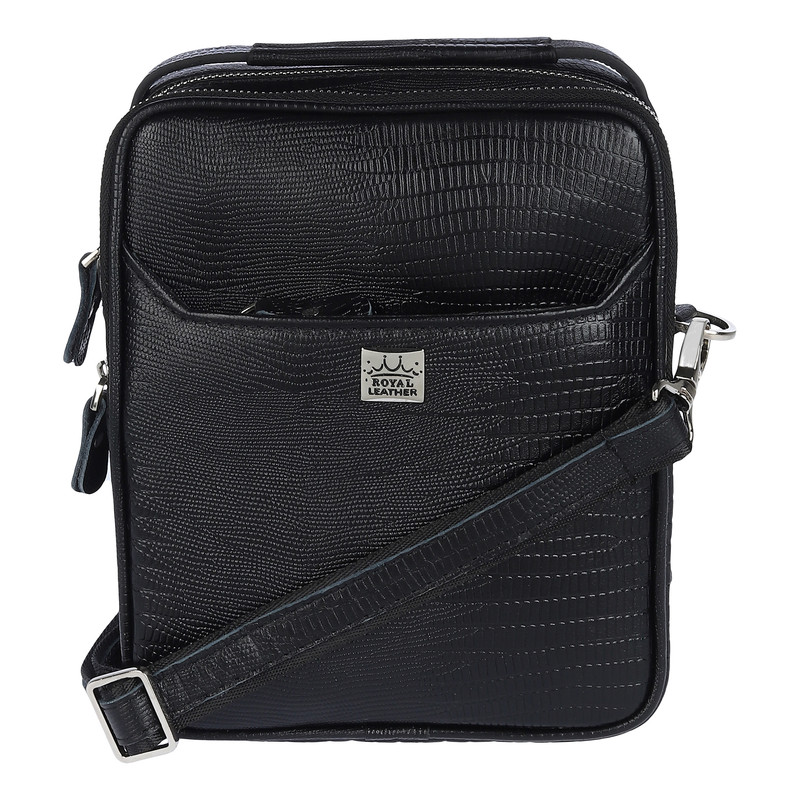 کیف رودوشی مردانه رویال چرم مدل W51.2