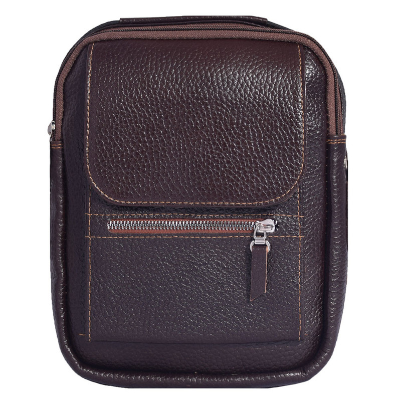 کیف رودوشی مدل چرم طبیعی کد 77-GO