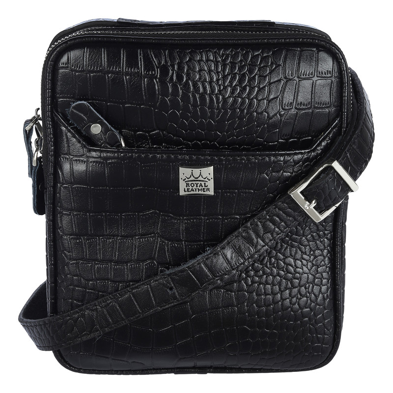 کیف رودوشی مردانه رویال چرم مدل W51.1