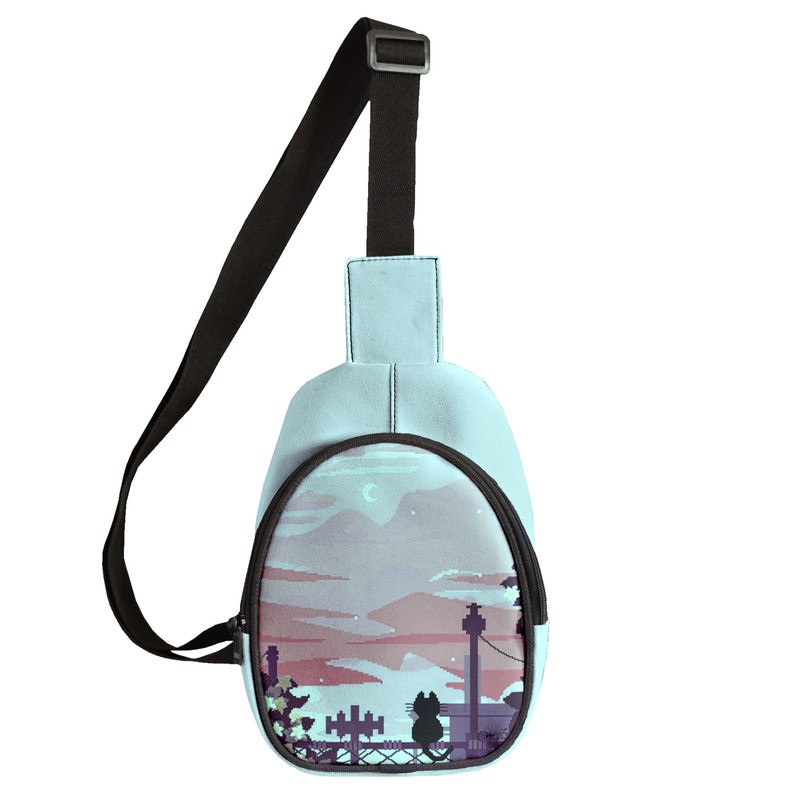 کیف کراس بادی مدل گربه پیکسلی