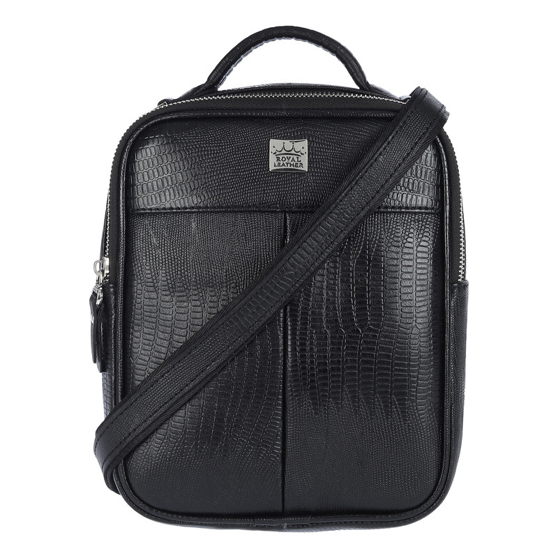 کیف رودوشی مردانه رویال چرم مدل W50.2