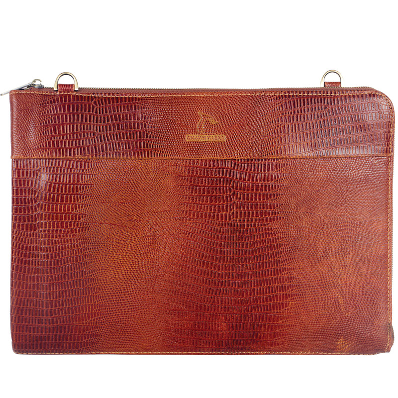 کیف دستی چرم بارز مدل DF30.LIZARD