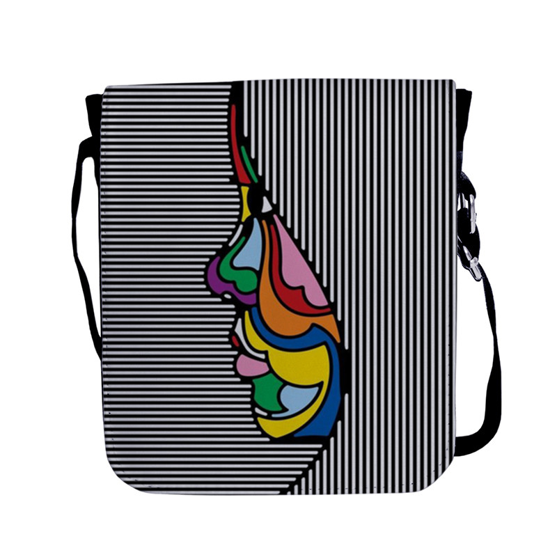 کیف رودوشی طرح نقاشی صورت کد 8370