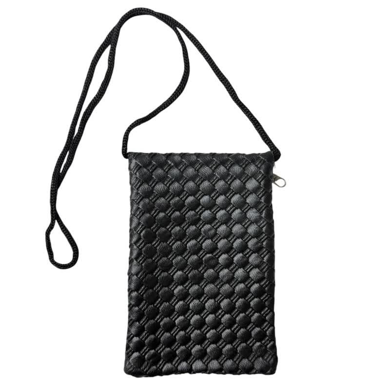 کیف گردنی مدل حصیری سه زیپ کد 2020