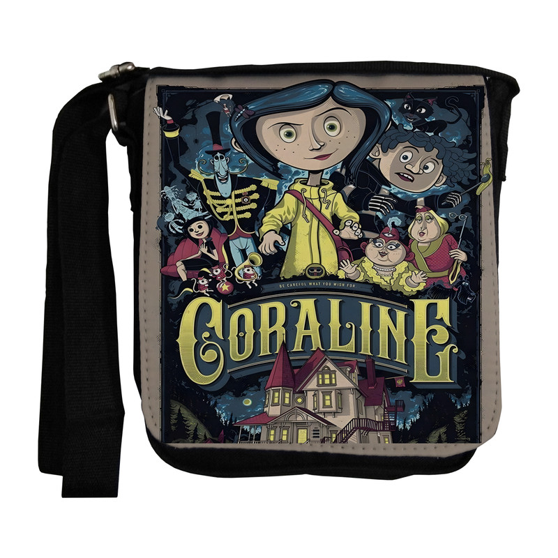 کیف رودوشی طرح انیمیشن کورالاین کد nb258