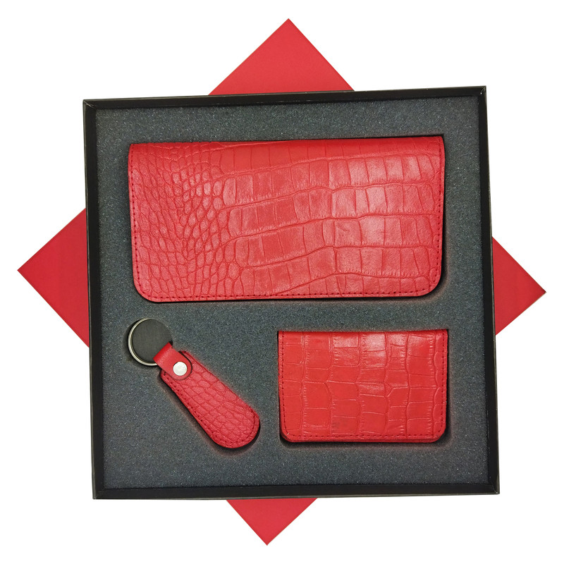 ست هدیه چرم دیاکو مدل 255coro