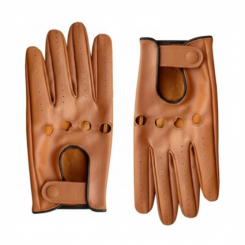 دستکش مردانه پاتن چرم آفتاب مدل M 811