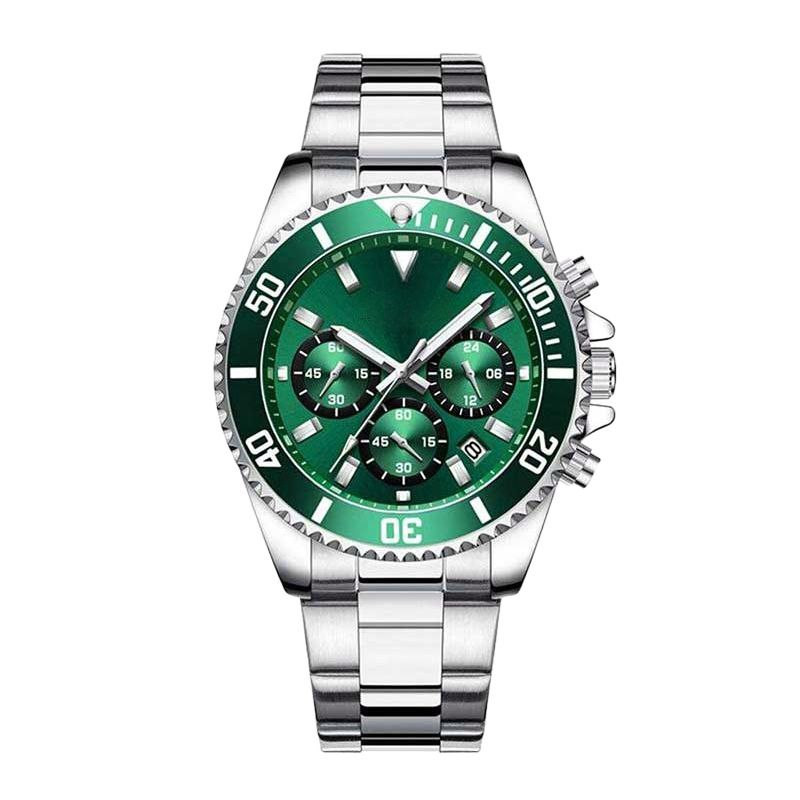 ساعت مچی عقربه‌ای کوارتز مردانه مدل سه موتور فعال کورنوگراف_sn