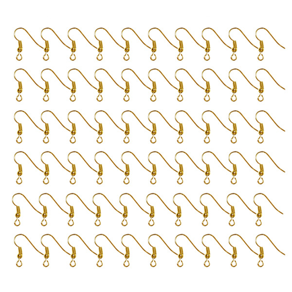 پایه گوشواره مدل عصایی بسته 60 عددی