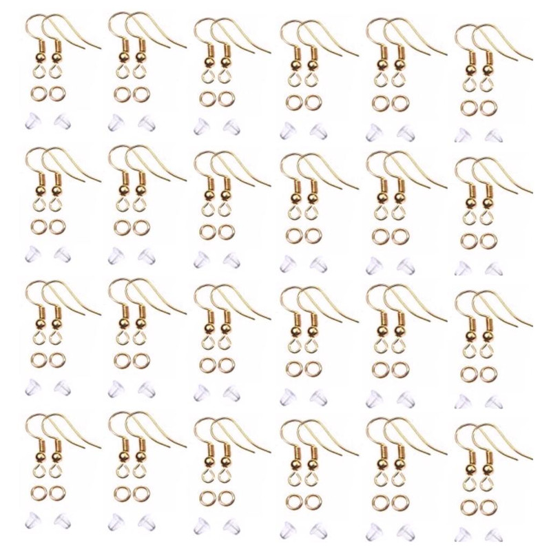 پایه گوشواره و حلقه کد 065 بسته 144 عددی