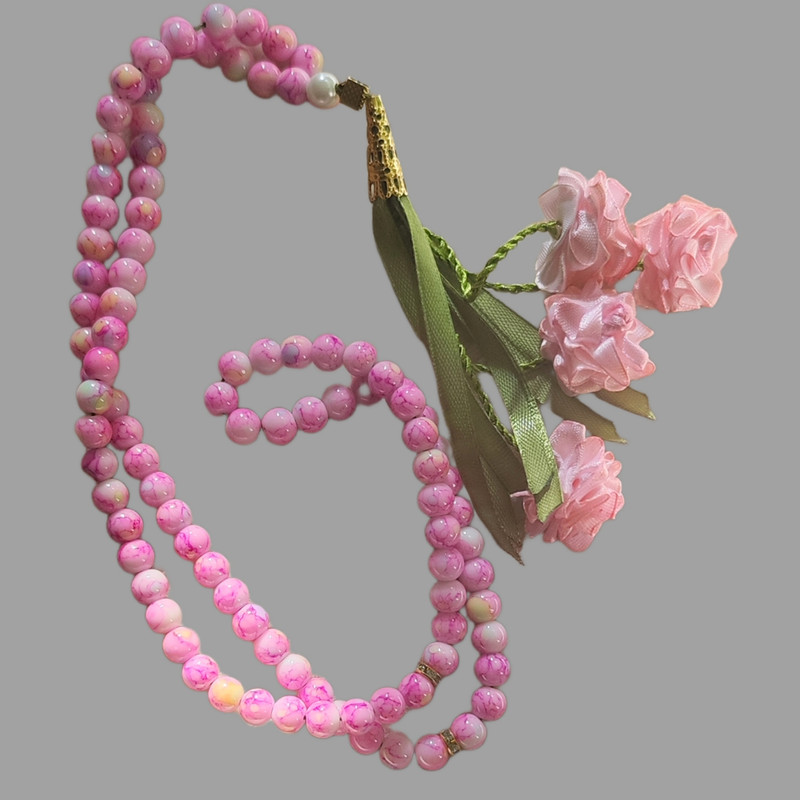 تسبیح مدل گل میخک