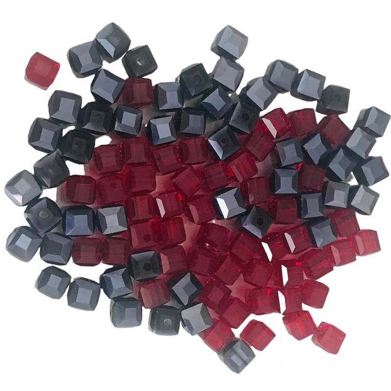 مهره دستبند مدل کریستال کد 484 بسته 100 عددی