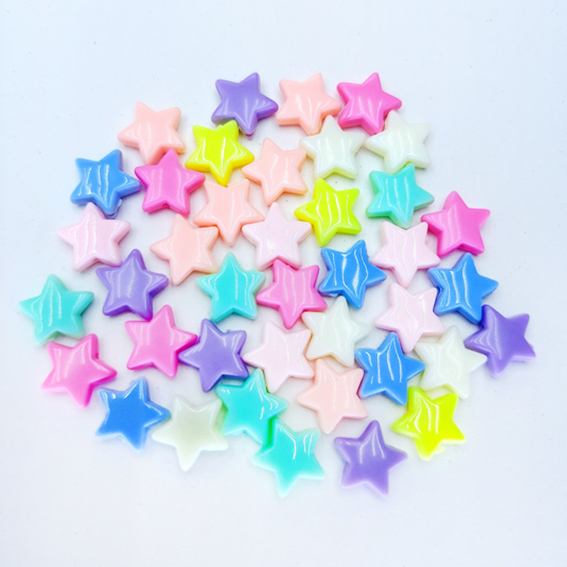 مهره دستبند مدل ستاره آسمان کد 24 بسته 40 عددی