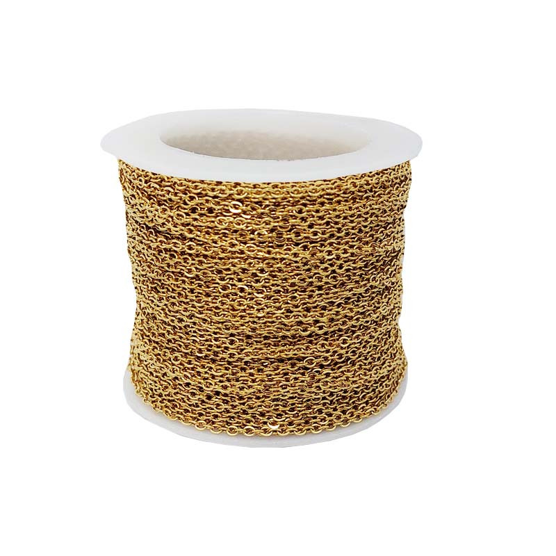 زنجیر ساخت زیورآلات مدل استیل کد ZSG04