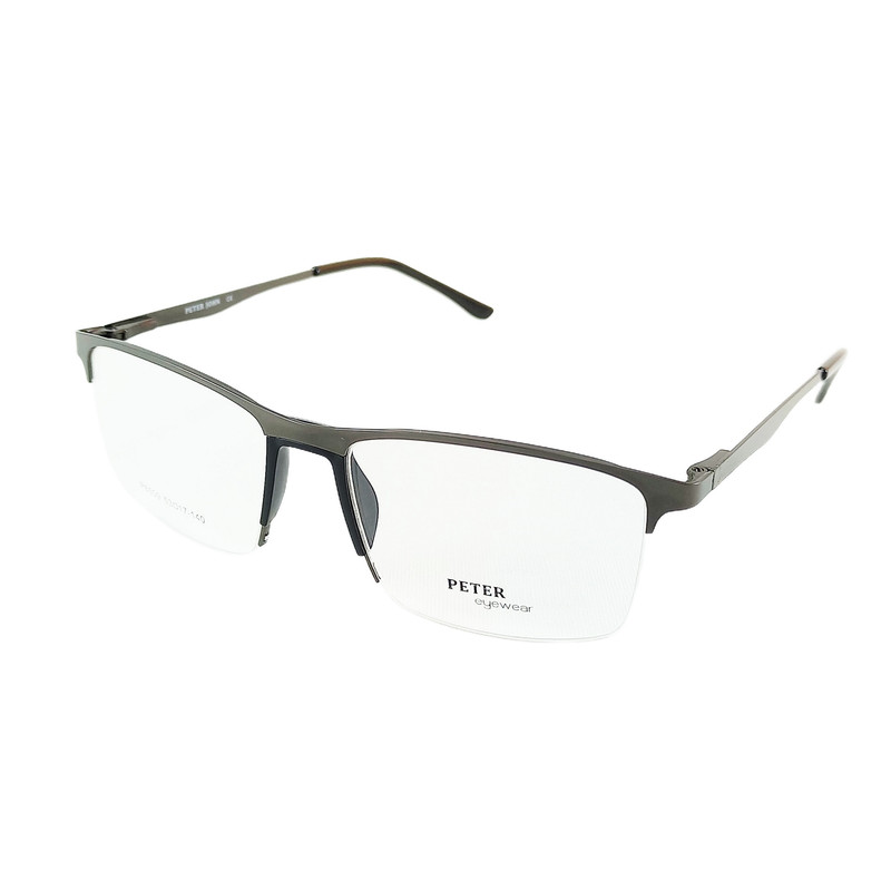 فریم عینک طبی مستطیلی مردانه مدل P8509 مناسب برای انواع فرم صورت