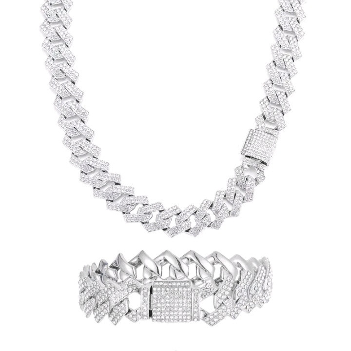 نیم ست مردانه مدل فول نگین کارتی