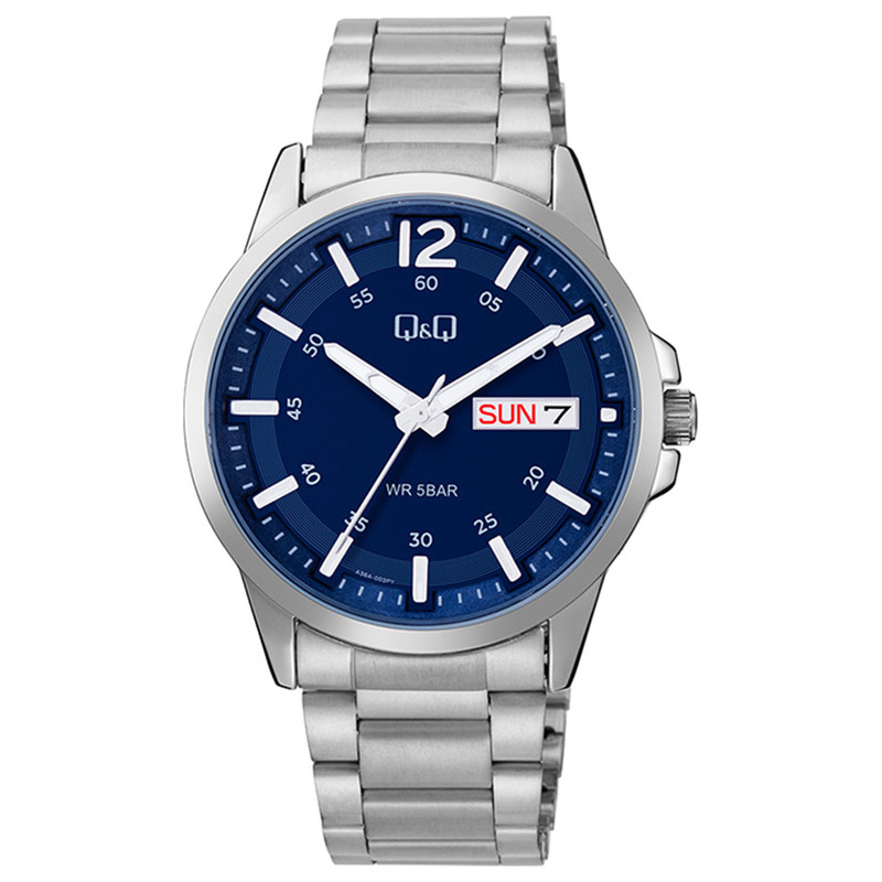 ساعت مچی عقربه‌ای مردانه کیو اند کیو مدل QA36A-003PY