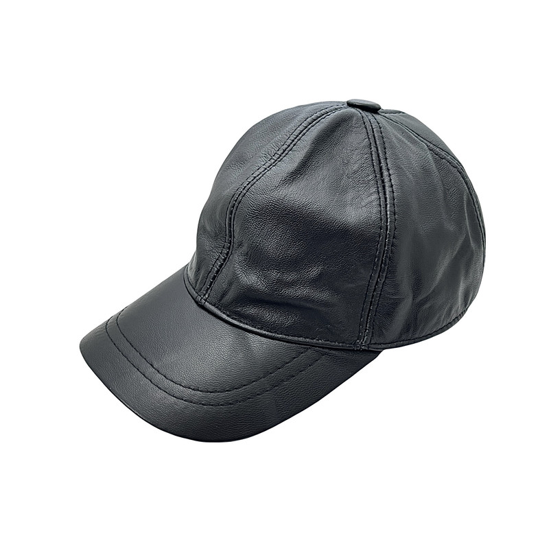 کلاه کپ مردانه مدل چرم طبیعی