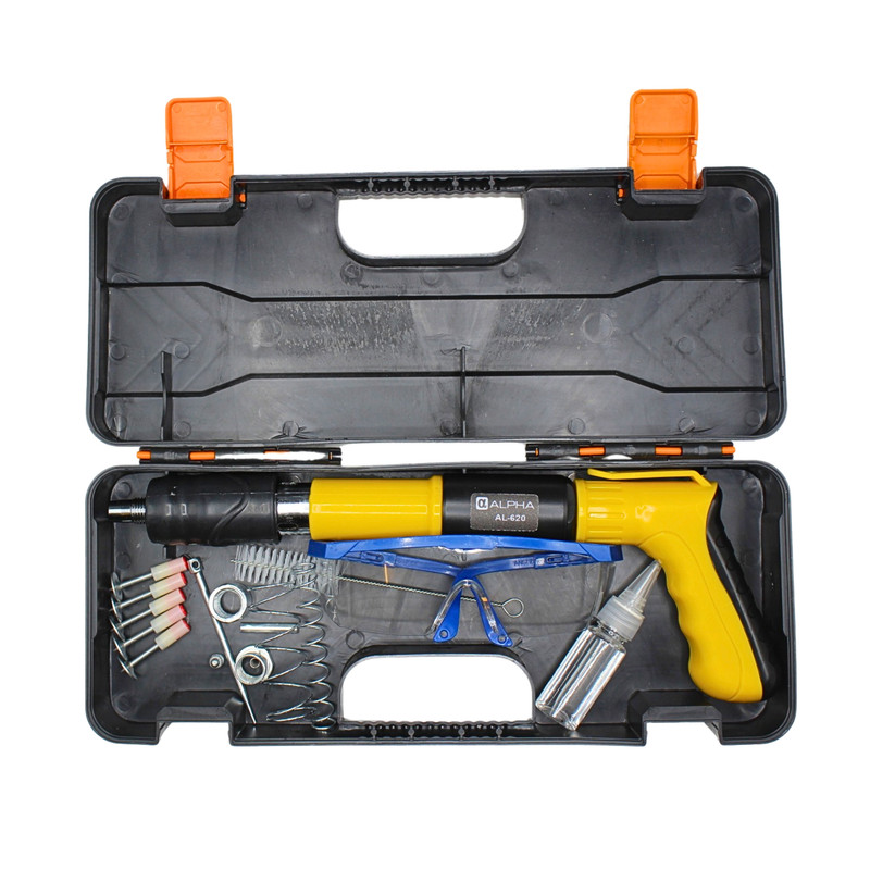 تفنگ میخ کوب حرفه ای آلفا مدل AL-620 سایز 50 میلیمتر