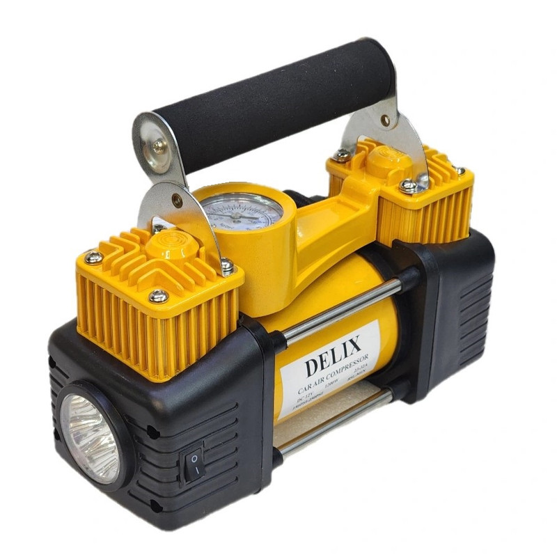 پمپ باد فندکی دلیکس مدل DLZRD12 مجموعه 15 عددی