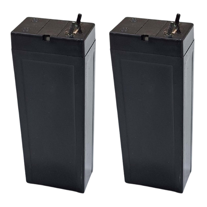 باتری سیلد اسید 4 ولت 1100 میلی آمپر ساعت مدل KSRE-1100 بسته 2 عددی