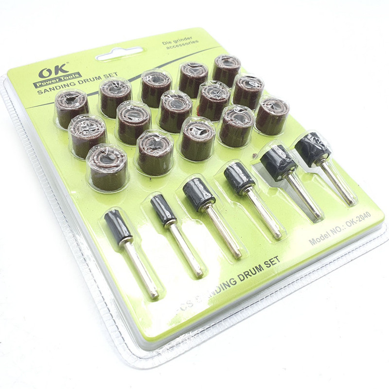 مجموعه سنباده انگشتی اوکی مدل 2040 مجموعه 51 عددی