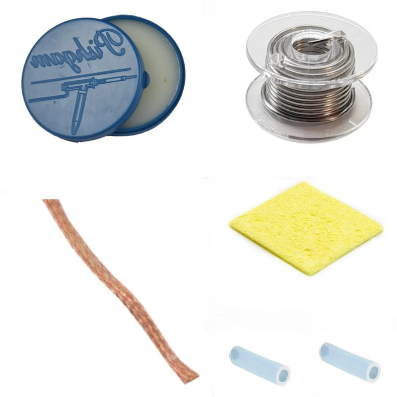 ابزار هویه و لحیم کاری مدل PAC05 مجموعه 5 عددی