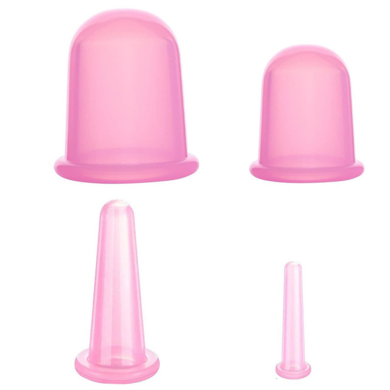 بادکش بدن و صورت مدل سیلیکونی بسته 4 عددی