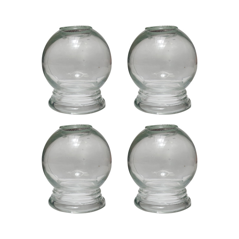 لیوان بادکش فالیزک مدل گرم لغزان کد 1 مجموعه 4 عددی