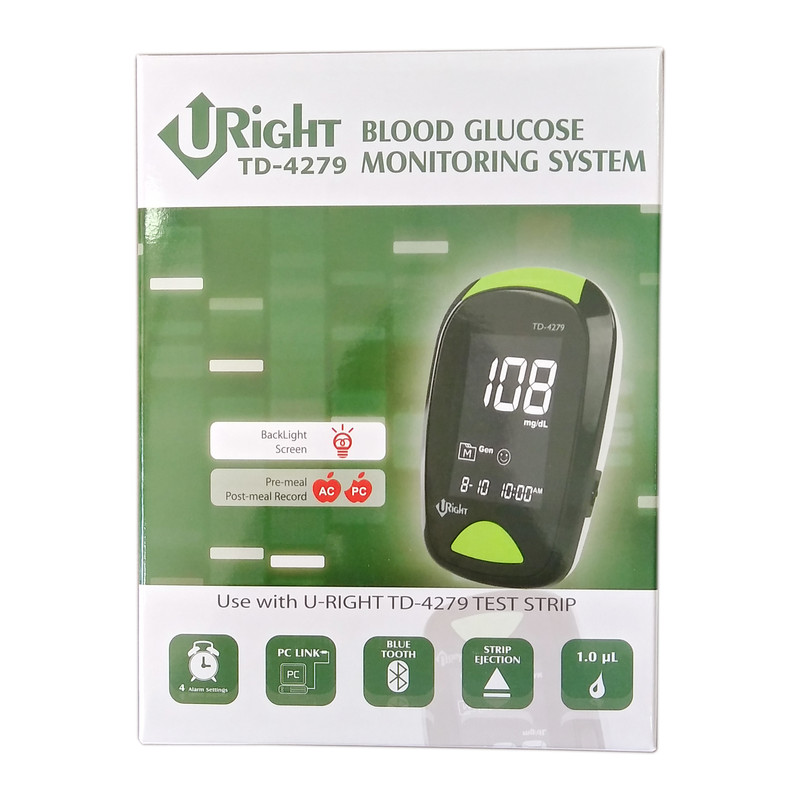 دستگاه تست قند خون یورایت مدل TD4279
