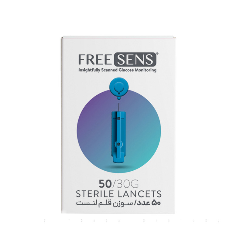 سوزن تست قند خون فریسنس مدل 30G بسته 50 عددی