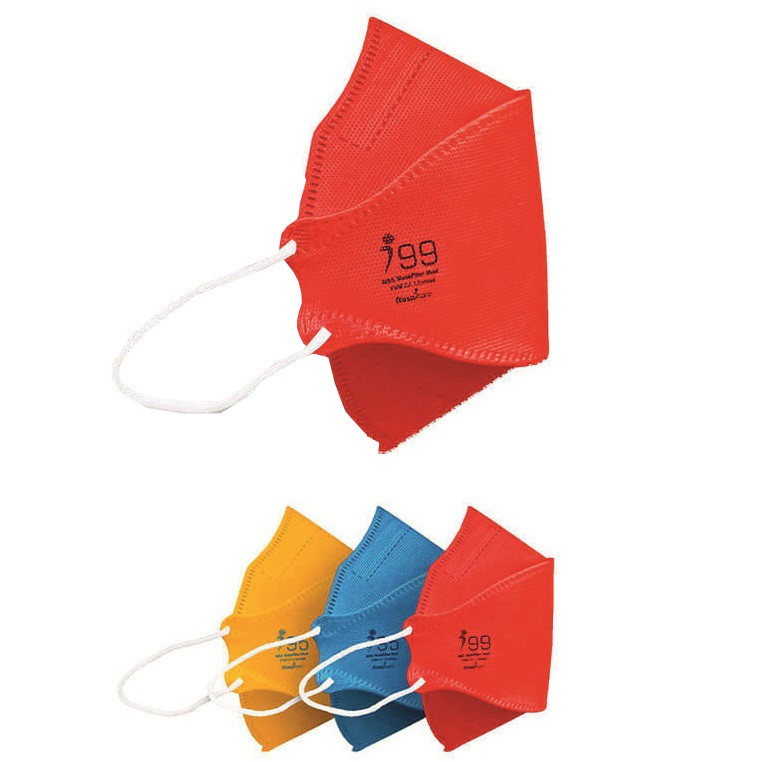 ماسک تنفسی ریما مدل سه بعدی N99 نانو کد Sport-F99 بسته 25 عددی