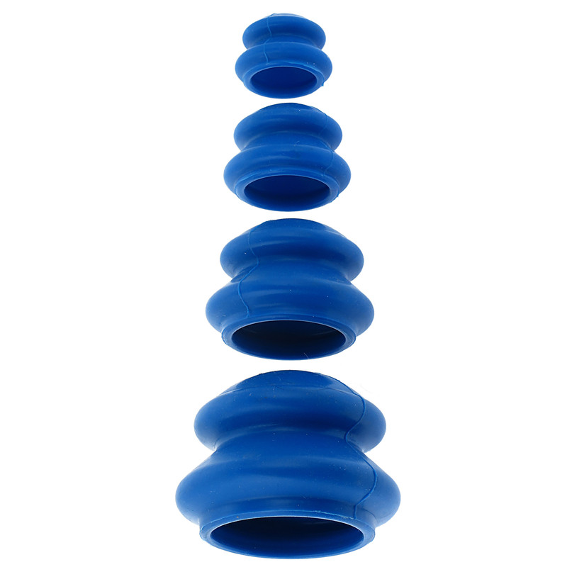 لیوان بادکش مدل سیلیکونی بسته 4 عددی