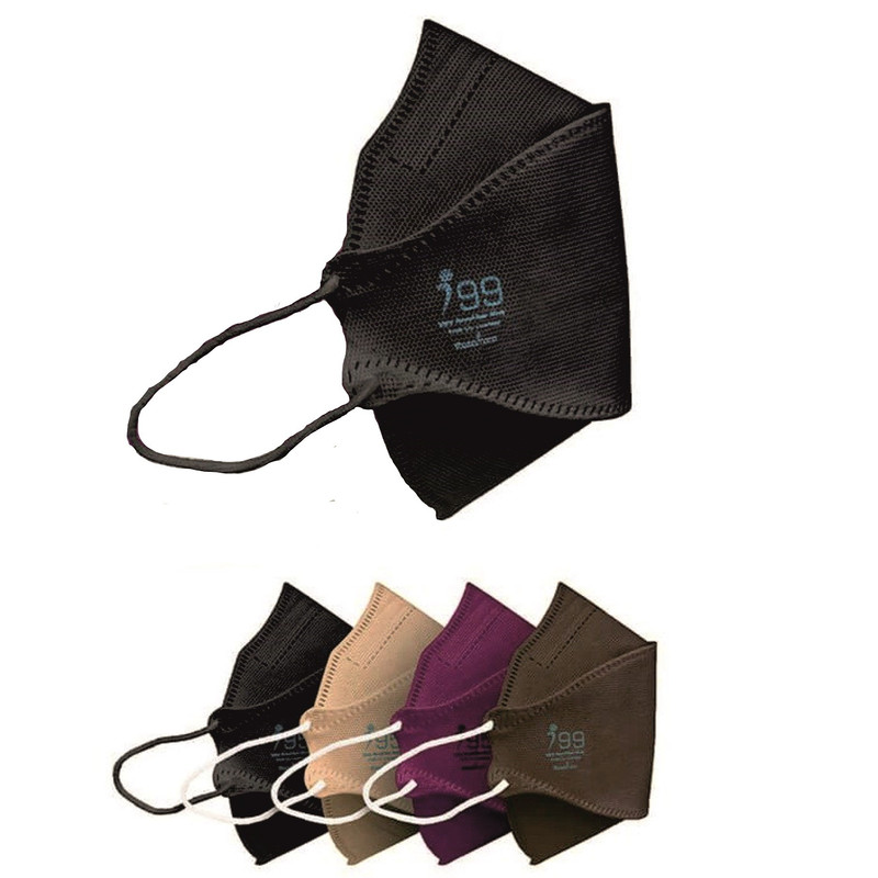 ماسک تنفسی ریما مدل سه بعدی نوجوان N99 نانو کد dark_MF99 بسته 25 عددی