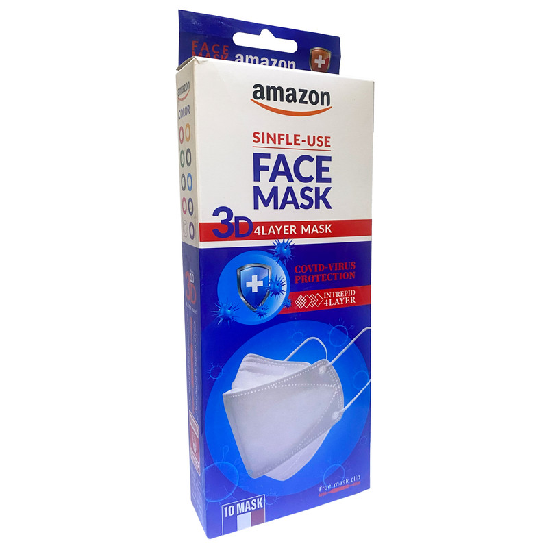 ماسک تنفسی مدل Ay01 بسته 10 عددی