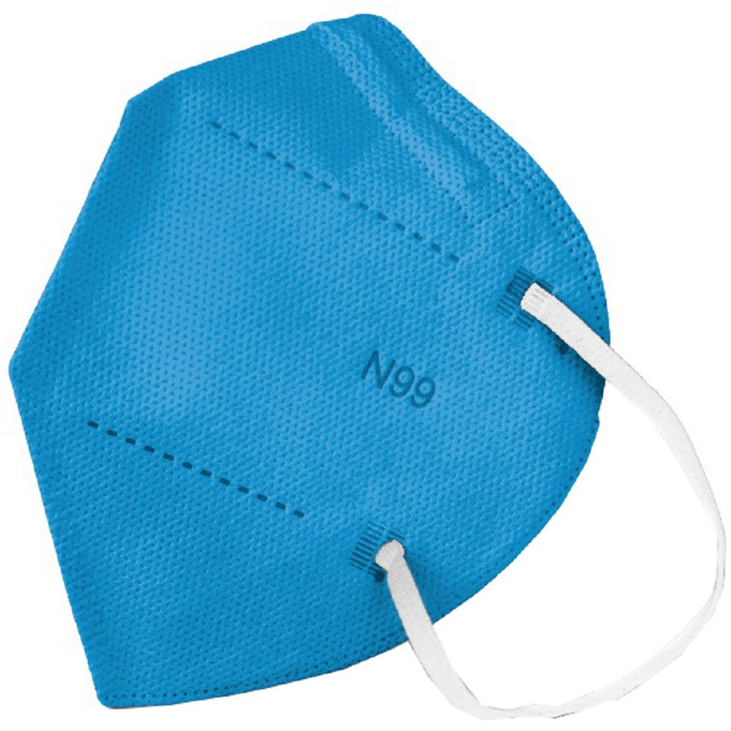 ماسک تنفسی ریما مدل وی تایپ N99 نانو کد Bluee-V99 بسته 10عددی