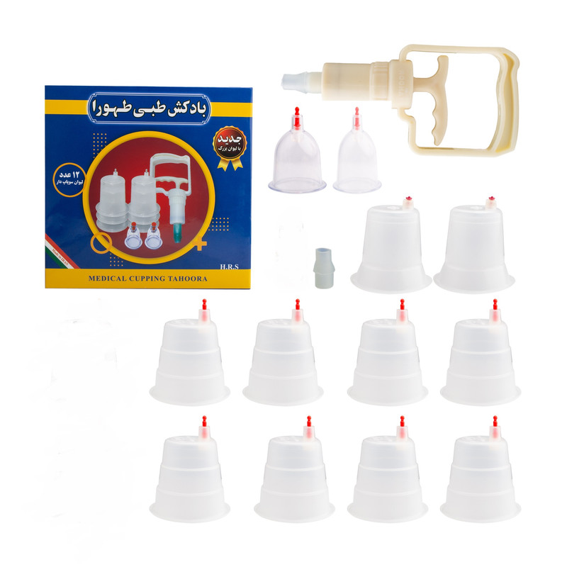 بادکش بدن طهورا مدل 02 بسته 12 عددی