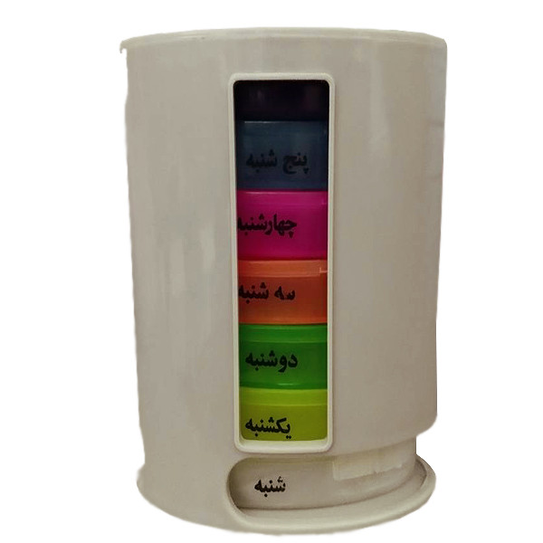 یادآور و نگهدارنده قرص و دارو مدل برج